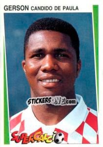 Sticker Gerson Candido de Paula - Supercalcio 1994-1995 - Panini