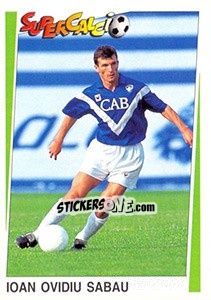 Cromo Ioan Ovidiu Sabau - Supercalcio 1994-1995 - Panini