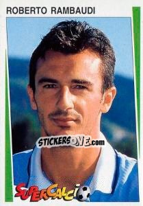 Sticker Roberto Rambaudi - Supercalcio 1994-1995 n. 130 - Panini