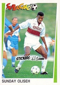 Sticker Sunday Oliseh - Supercalcio 1994-1995 n. 132 - Panini