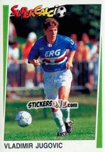 Figurina Vladimir Jugovic - Supercalcio 1994-1995 - Panini