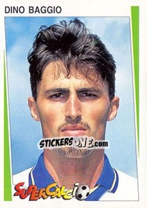 Sticker Dino Baggio - Supercalcio 1994-1995 n. 135 - Panini