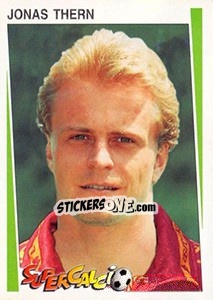 Sticker Jonas Thern - Supercalcio 1994-1995 n. 140 - Panini