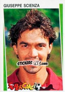 Sticker Giuseppe Scienza - Supercalcio 1994-1995 n. 142 - Panini