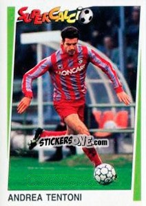 Sticker Andrea Tentoni - Supercalcio 1994-1995 - Panini