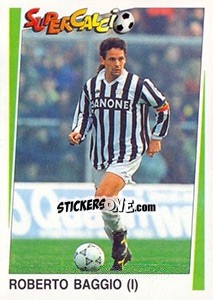 Sticker Roberto Baggio (I) - Supercalcio 1994-1995 n. 150 - Panini