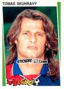 Cromo Tomas Skuhravy - Supercalcio 1994-1995 - Panini