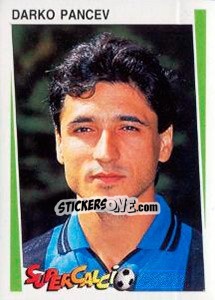 Cromo Darko Pancev - Supercalcio 1994-1995 - Panini