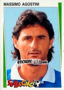 Sticker Massimo Agostini - Supercalcio 1994-1995 - Panini