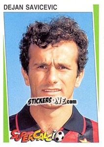 Sticker Dejan Savicevic - Supercalcio 1994-1995 - Panini