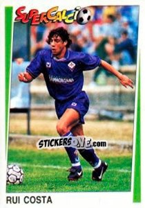 Sticker Rui Costa - Supercalcio 1994-1995 n. 167 - Panini