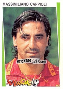 Sticker Massimiliano Cappioli - Supercalcio 1994-1995 n. 168 - Panini