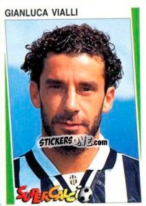 Sticker Gianluca Vialli - Supercalcio 1994-1995 - Panini