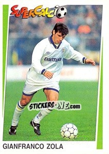 Sticker Gianfranco Zola - Supercalcio 1994-1995 - Panini
