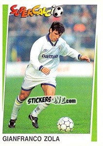 Sticker Gianfranco Zola - Supercalcio 1994-1995 n. 173 - Panini