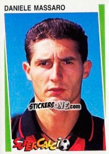 Figurina Daniele Massaro - Supercalcio 1994-1995 - Panini