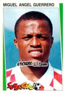 Sticker Miguel Angel Guerrero - Supercalcio 1994-1995 - Panini