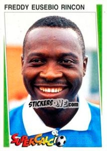 Cromo Freddy Eusebio Rincon - Supercalcio 1994-1995 n. 182 - Panini