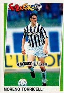 Sticker Moreno Torricelli - Supercalcio 1994-1995 n. 189 - Panini