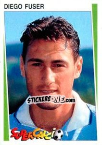 Sticker Diego Fuser - Supercalcio 1994-1995 n. 196 - Panini