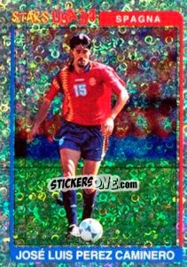 Sticker Josè Luis Perez Caminero (Spagna) - Supercalcio 1994-1995 n. 206 - Panini