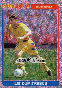 Cromo Ilie Dumitrescu (Romania) - Supercalcio 1994-1995 - Panini