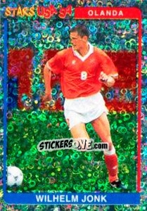 Figurina Wilhelm Jonk (Olanda) - Supercalcio 1994-1995 - Panini