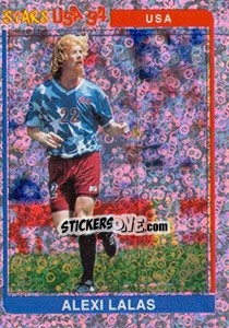Sticker Alexi Lalas (USA) - Supercalcio 1994-1995 - Panini