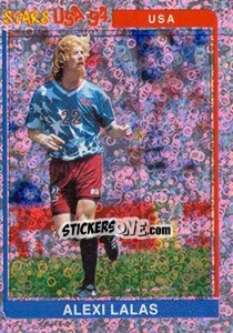 Sticker Alexi Lalas (USA) - Supercalcio 1994-1995 n. 213 - Panini