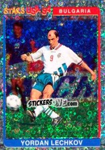 Sticker Yordan Lechkov (Bulgaria) - Supercalcio 1994-1995 - Panini