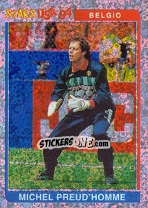 Sticker Michel Preud'Homme (Belgio) - Supercalcio 1994-1995 n. 217 - Panini