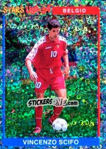 Sticker Vincenzo Scifo (Belgio) - Supercalcio 1994-1995 n. 221 - Panini