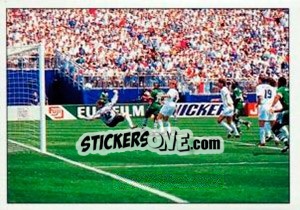 Sticker Italia-Nigeria 2-1 - Supercalcio 1994-1995 n. P5 - Panini
