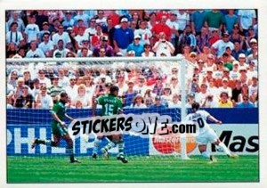 Sticker Italia-Nigeria 2-1 - Supercalcio 1994-1995 - Panini