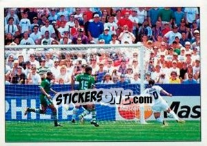 Sticker Italia-Nigeria 2-1 - Supercalcio 1994-1995 n. P6 - Panini
