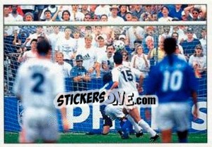 Sticker Italia-Spagna 2-1 - Supercalcio 1994-1995 n. P9 - Panini
