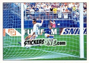 Sticker Italia-Spagna 2-1 - Supercalcio 1994-1995 - Panini
