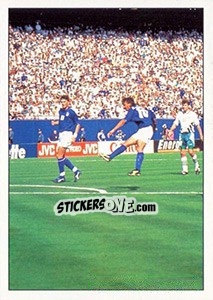 Sticker Italia-Bulgaria 2-1 - Supercalcio 1994-1995 n. P23 - Panini