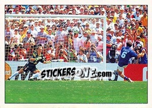 Sticker Brasile-Italia 3-2 - Supercalcio 1994-1995 n. P26 - Panini