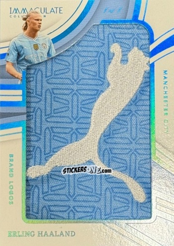 Sticker Erling Haaland - Immaculate Soccer 2022-2023
 n. BL-EH - Panini