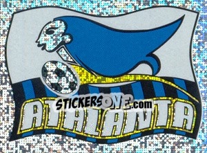 Sticker Atalanta (Bandiera) - Supercalcio 1996-1997 n. 2 - Panini