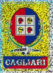 Sticker Cagliari (Scudetto) - Supercalcio 1996-1997 - Panini