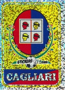 Figurina Cagliari (Scudetto) - Supercalcio 1996-1997 - Panini