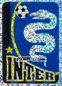 Sticker Inter (Scudetto) - Supercalcio 1996-1997 n. 9 - Panini
