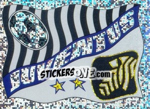 Sticker Juventus (Bandiera) - Supercalcio 1996-1997 n. 11 - Panini