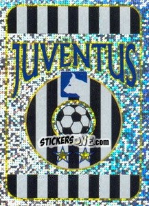 Sticker Juventus (Scudetto) - Supercalcio 1996-1997 n. 12 - Panini