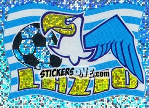 Sticker Lazio (Bandiera) - Supercalcio 1996-1997 - Panini