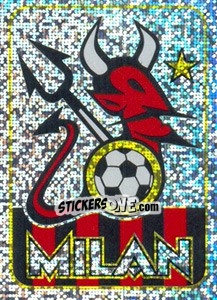 Sticker Milan (Scudetto) - Supercalcio 1996-1997 - Panini