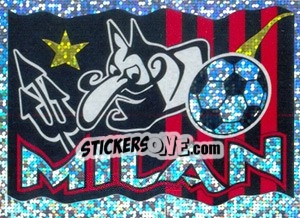 Sticker Milan (Bandiera)