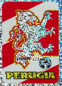 Sticker Perugia (Scudetto) - Supercalcio 1996-1997 - Panini